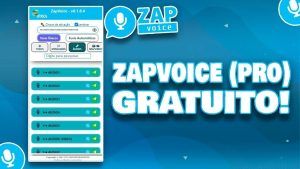 Faça um Teste Grátis na extensão zap voice